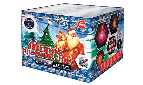  Батарея салютов Мороз Красный Нос  в Арзамасе